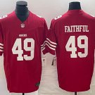 The Faithful 49ers Scarlet New Limited Jersey
