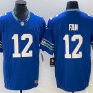 Fan Seahawks 12th Royal Throwback New Limited Jersey