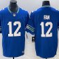 Fan Seahawks 12th Royal Throwback New Limited Jersey