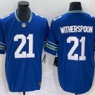 Devon Witherspoon Seahawks Royal Throwback New Limited Jersey