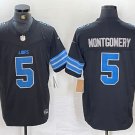 David Montgomery Lions Black New Limited Jersey