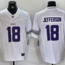 Justin Jefferson Vikings White Limited Jerseys