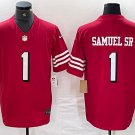 Deebo Samuel Sr 49ers Scarlet Alternate New Limited Jersey