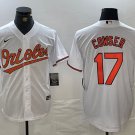 Colton Cowser Orioles White Home Replica Jersey