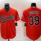 Corbin Burnes Orioles Orange Alternate Replica Jersey