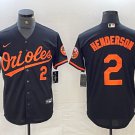 Gunnar Henderson Orioles Black Alternate Replica Jersey