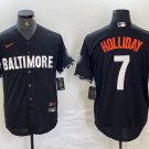 Jackson Holliday Orioles Black New City Connect Replica Jersey