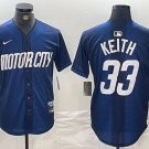 Colt Keith Tigers Navy City Connect Limited Jersey