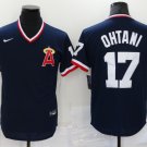 Shohei Ohtani Angels Navy Throwback Jersey