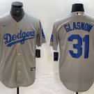 Tyler Glasnow Dodgers Grey Replica Jersey