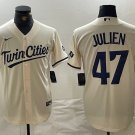 Edouard Julien Twins Cream Cities Alternate Replica Jersey