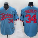 Kirby Puckett Twins Royal Replica Jersey