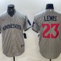 Royce Lewis Twins Gray Road Replica Jersey