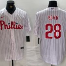 Alec Bohm Phillies White Home Replica Jersey