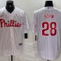 Alec Bohm Phillies White Home Replica Jersey