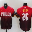 Chase Utley Phillies Red City Connect Replica Jersey