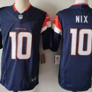 Bo Nix Broncos Navy New Limited Jersey