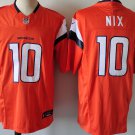 Bo Nix Broncos Orange New Limited Jersey