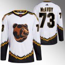 Charlie McAvoy Bruins White 2022 Reverse Retro 2.0 Jersey