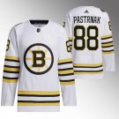 David Pastrnak Bruins 100th Anniversary White Jersey