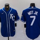 Bobby Witt Jr. Royals Royal Replica Jersey