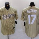 Shohei Ohtani Dodgers Gold Fashion Replica Jersey