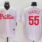 Ranger Suarez Phillies White Home Replica Jersey