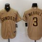 Jackson Merrill Padres Tan Brown Replica Jersey