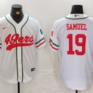 Deebo Samuel 49ers Mexico Edition White Baseball Jersey