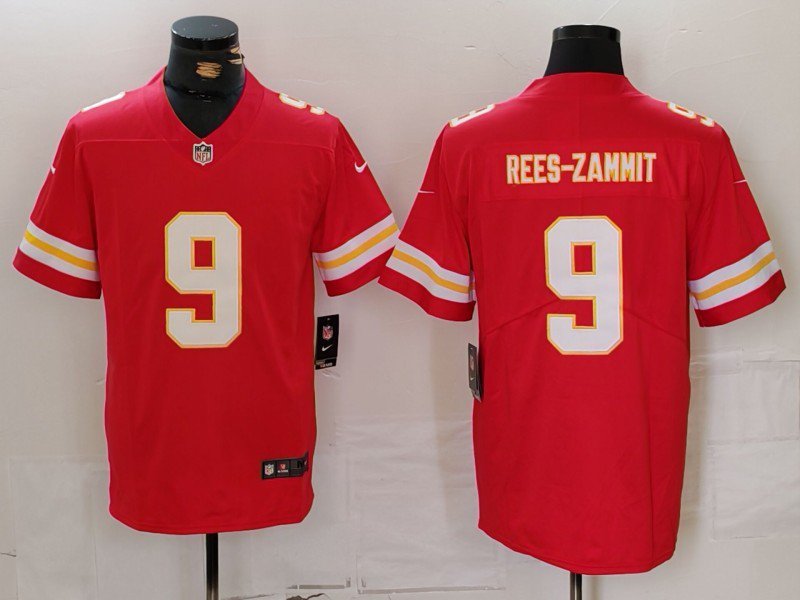 Louis Rees-Zammit Chiefs Red Limited Jersey