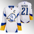 Kyle Okposo Sabres 2022 Reverse Retro White Jersey