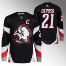Kyle Okposo Sabres Goathead Alternate Black Jersey