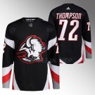 Tage Thompson Sabres Goathead Alternate Black Jersey