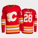 Elias Lindholm Flames Red Home Jersey