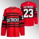 Lucas Raymond Red Wings 2022 Reverse Retro 2.0 Red Jersey