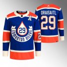 Leon Draisaitl Oilers New Throwback Royal Jersey