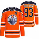 Ryan Nugent-Hopkins Oilers Orange Home Jersey