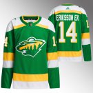 Joel Eriksson Ek Wild New Alternate Green Jersey