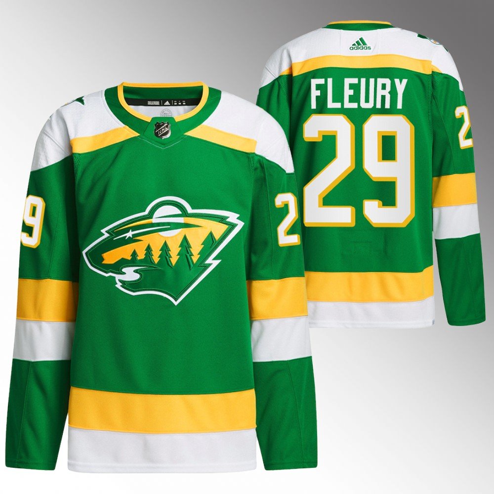 Marc-Andre Fleury Wild New Alternate Green Jersey