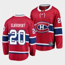 Juraj Slafkovsky Canadiens Home Red Jersey
