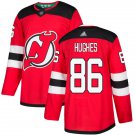 Jack Hughes Devils Red Home Jersey