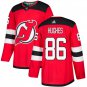 Jack Hughes Devils Red Home Jersey
