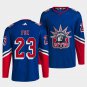 Adam Fox Rangers 2022 Reverse Retro Royal Jersey