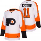 Travis Konecny Flyers White Away Jersey