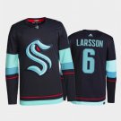 Adam Larsson Kraken Home Navy Jersey