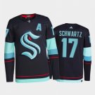 Jaden Schwartz Kraken Home Navy Jersey