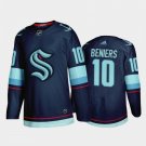 Matty Beniers Kraken Home Navy Jersey