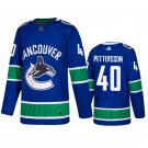 Elias Pettersson Canucks Blue Home Jersey