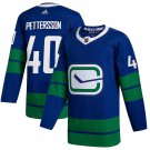 Elias Pettersson Canucks Blue Third Jersey