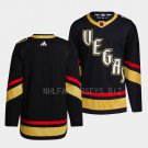 Team Golden Knights 2022 Reverse Retro Black Jersey